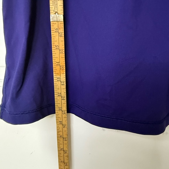 Lululemon Purple Fast As Light 2 in 1 Tank Workout Top with Cut Out Design - Picture 9 of 11